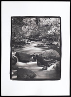 Bishop Creek - Platinum Palladium Print with an 8x10 film negative