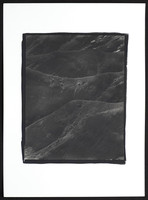 Red Hills - Platinum Palladium Print with an 8x10 film negative
