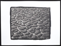 Frozen Mudcracks - Platinum Palladium Print with an 8x10 film negative