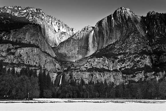 Upper and Lower Yosemite Falls